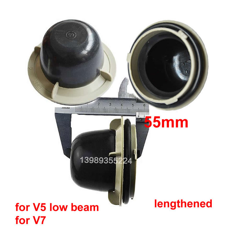 Pentru Changan V3 V5 V7 Faza lungă scurtă Capac împotriva prafului farului, rezistent la praf, garnitură din spate, capac pentru far lungit, 1 buc.