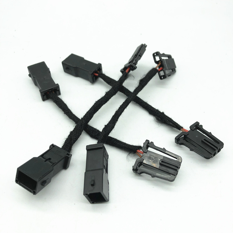 Ușă cu LED-uri pentru mașină de bun venit/gapă pentru picioare/lumină pentru torpedo/lumină portbagaj/ cablu adaptor de mufă pentru convertizor pentru vw pentru Audi A3 A4 A5 A6 Q3 Q5 Q7