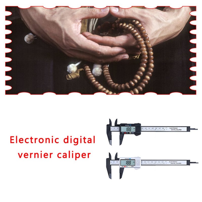 Etrier electronic digital, șublere Vernier din fibră de carbon, micrometru, riglă, instrumente de măsurare, instrument 150 mm