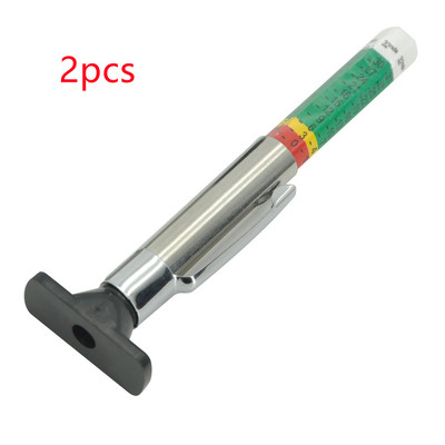 Culoarea anvelopelor de mașină Contor de adâncime a anvelopei Pix de măsurare digital Riglă de model de grosime automată 25 MM Instrument de măsurare a marcajului benzii de rulare