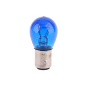 2 buc BAY15D 1157 P21/5W S25 Lampă din sticlă transparentă pentru mașină Bec cu halogen pentru frână