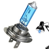 Faruri auto 12V 55W 100W H7 Bec cu halogen Becuri alb diamant pentru proiector cu faza scurta pentru accesorii auto