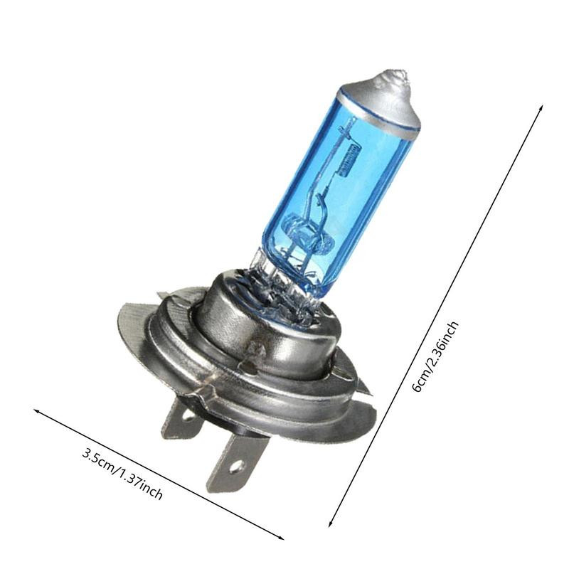 Faruri auto 12V 55W 100W H7 Bec cu halogen Becuri alb diamant pentru proiector cu faza scurta pentru accesorii auto