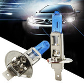 Ofertă caldă 2 buc. H1 100 W Lumină cu halogen alb strălucitor Becuri pentru faruri pentru mașină Bec 12 V 6000 K Accesorii auto автомобильные товары
