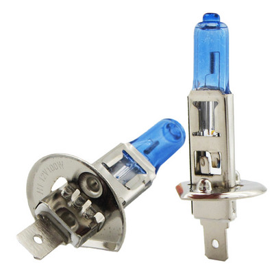 Ofertă caldă 2 buc. H1 100 W Lumină cu halogen alb strălucitor Becuri pentru faruri pentru mașină Bec 12 V 6000 K Accesorii auto автомобильные товары