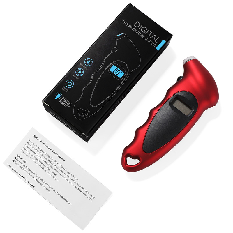 Μετρητής πίεσης ελαστικών Νέο μοντέλο Οπίσθιος φωτισμός Ψηφιακή οθόνη LCD υψηλής ακρίβειας Εργαλεία αυτόματης διάγνωσης