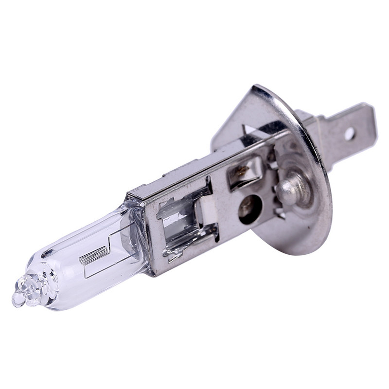 1 pora 12V H1 55W halogeninė lemputė geltona 4300K skaidraus stiklo automobilio priekinis žibintas automatinis halogeninis rūko žibintas Automobilių žibintai