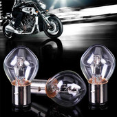 1/2 buc Becuri cu halogen pentru motociclete B35 BA20D 12V 35W ATV Ciclomotor Faruri Scooter 10A Lămpi pentru capul motorului