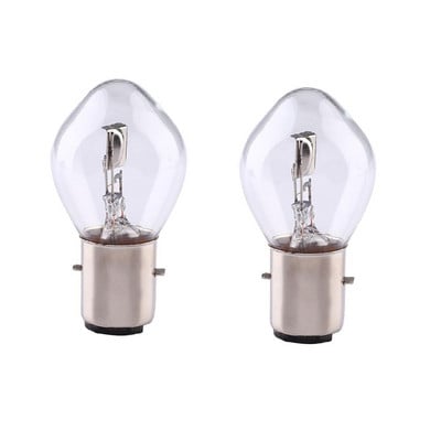 1/2 buc Becuri cu halogen pentru motociclete B35 BA20D 12V 35W ATV Ciclomotor Faruri Scooter 10A Lămpi pentru capul motorului