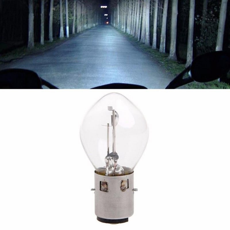 1/2 buc Becuri cu halogen pentru motociclete B35 BA20D 12V 35W ATV Ciclomotor Faruri Scooter 10A Lămpi pentru capul motorului
