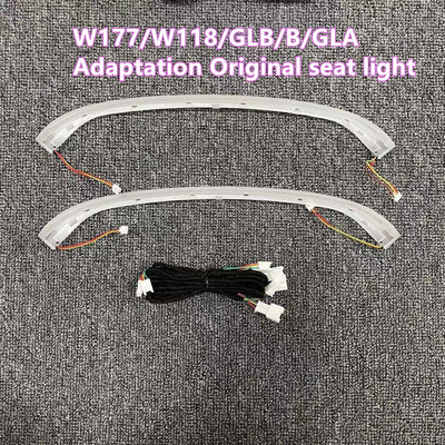 64 Χρώματα Φωτισμός περιβάλλοντος αεραγωγοί LED για Mercedes Benz W177 W118 W247 A/B/CLA/GLA/GLB Κατηγορία αυτοκινήτου Τροποποίηση φωτός νέον εσωτερικού χώρου