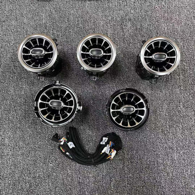 64 Χρώματα Φωτισμός περιβάλλοντος αεραγωγοί LED για Mercedes Benz W177 W118 W247 A/B/CLA/GLA/GLB Κατηγορία αυτοκινήτου Τροποποίηση φωτός νέον εσωτερικού χώρου