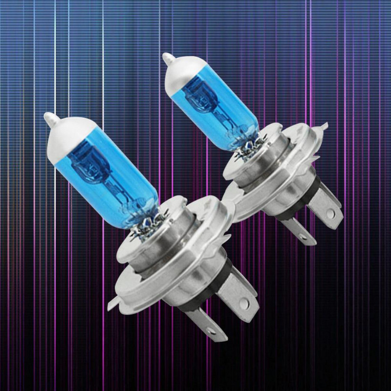 Új Xenon halogén 6000K autó szuperfehér izzók 100W fényszórók fényszóró autó izzója