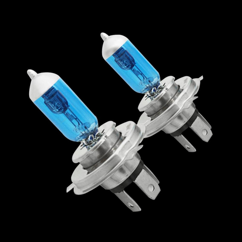 Új Xenon halogén 6000K autó szuperfehér izzók 100W fényszórók fényszóró autó izzója