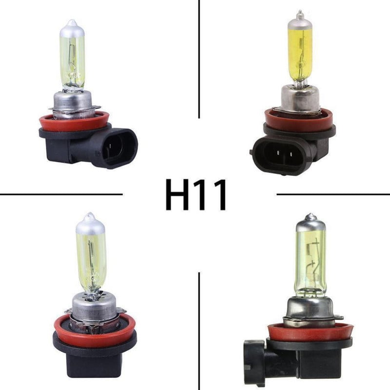 2 τμχ Μπροστινός φανός ομίχλης Προβολείς αυτοκινήτου Λαμπτήρες αλογόνου Xenon H11 12V 55W Κίτρινο/Πολύχρωμα Φώτα Λαμπτήρες Αυτοκινήτου Προβολείς Ομίχλης