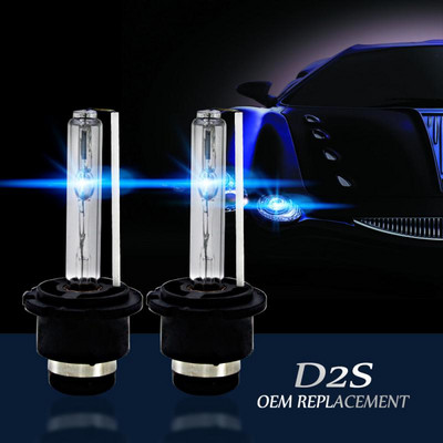 2 DB autós fényszóró D2S/D2C/D2R Xenon fényszórók Auto ködlámpa Xenon fényszórók 4300K 6000K 8000K 8000K 10000K járműalkatrészek