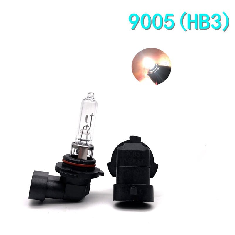 2 buc 12v 65w HB3 9005 Auto Bec cu halogen 4300K Super White Quartz Sticla Xenon Albastru Inchis Lampa pentru faruri pentru masina Faruri de ceata