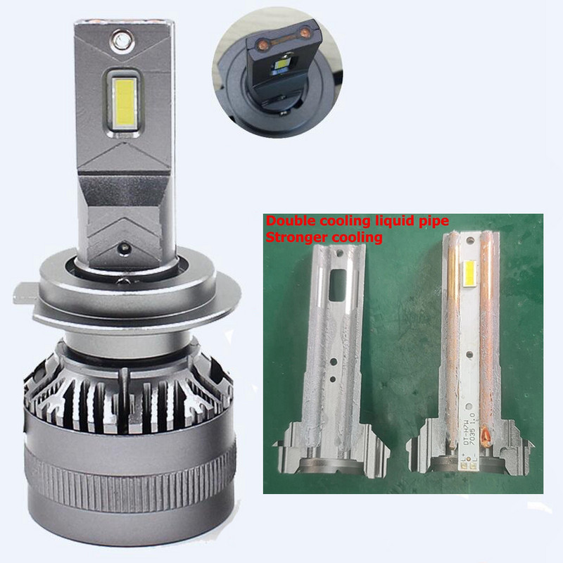 F5C 120W 12000LM H7 LED Bec LED H7 Kit faruri Lampă de ceață H4 H7 H8 H11 H1 9005 9012 Lampă LED auto Bec faruri LED