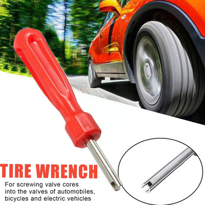 For Car Bicycle Tire Valve Core Removal Tools Tire Valve Core Wrench Spanner Tire Repair Tools Valve Core Screwdriver For C M8R7