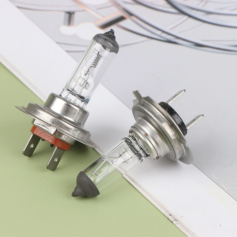 Faruri cu halogen H7 pentru camioane 24V75W100W 4200-4500K Lumină ultra-albă, LED cu 2 pini, faza lungă, faza scurtă, Becuri pentru faruri Lampă de ceață