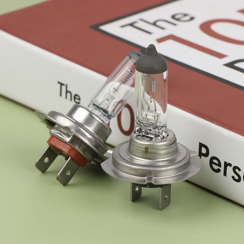 Faruri cu halogen H7 pentru camioane 24V75W100W 4200-4500K Lumină ultra-albă, LED cu 2 pini, faza lungă, faza scurtă, Becuri pentru faruri Lampă de ceață