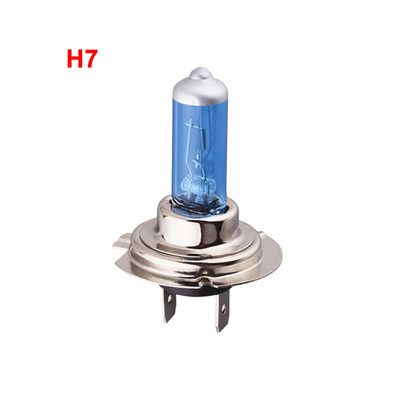 1x Automobilis Halogeninis priekinis žibintas Rūko lemputė H1 H4 H7 H8 H11 Lempos 12V 55W 5000K Labai ryškiai balta motociklo/auto halogeninė lemputė