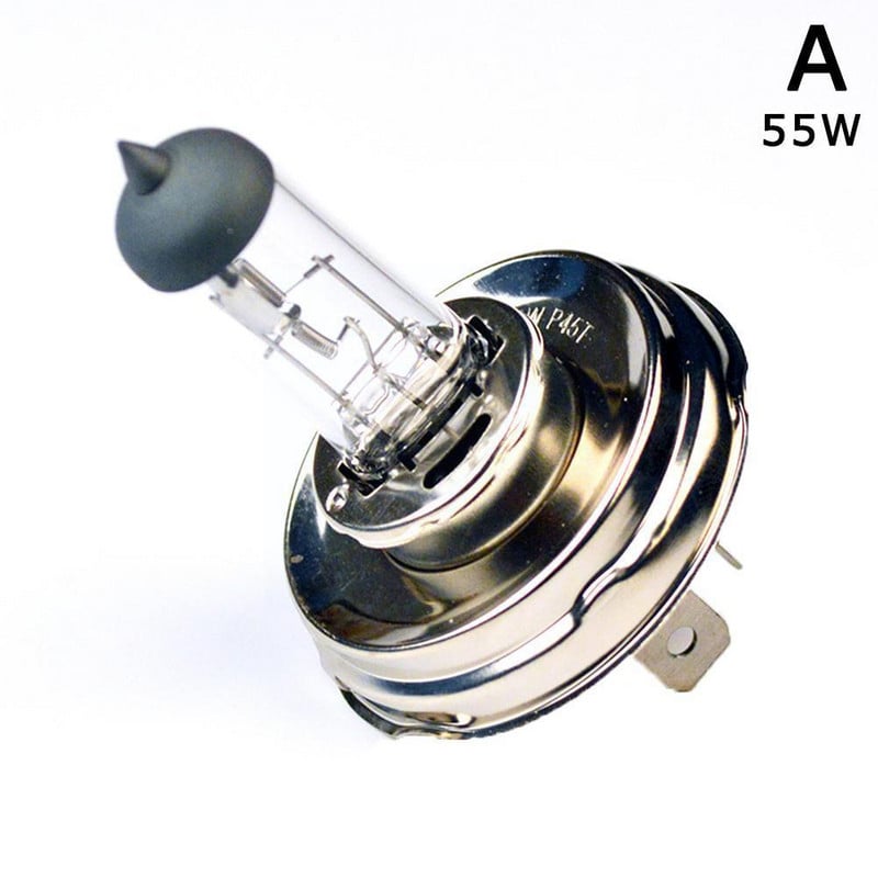 1 buc 12 V 55 W / 100 W far auto H4 P45T Bec alb ultra halogen pentru vehicul Lampă cuarț agricolă V7U4