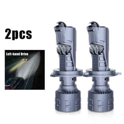 100W 12000LM Super Bright Car LED Faruri 12V 24V H7 H4 Proiector Mini Lentila Bec Faza Inalta