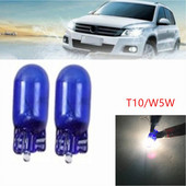 10 buc T10 Lampă cu halogen pentru mașină W5w 168 Wedge 12v 5w Instrument de izolație la temperatură înaltă Lumină pentru citire Lampă de degajare