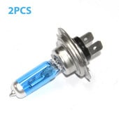 2 τμχ Λάμπα αλογόνου H7 Ultra White Light Headlight Car Headlight Bulb 12V 55W