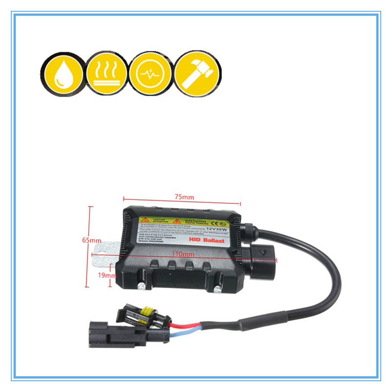 12V paslėptas ksenoninis balastas 35W/55W skaitmeninis plonas paslėptas balastinis uždegimo elektroninis balastas skirtas H1 H3 H3C H4-1 H4-2 H7 H8 įrankiai