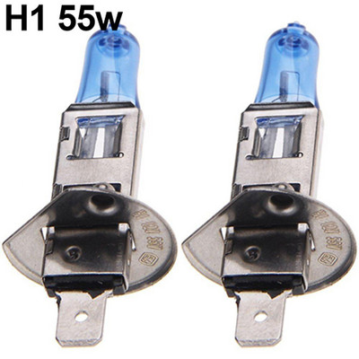 2 buc H1/H4/H7 55W/100W far cu halogen cu xenon, lămpi albe DC 12V 5000K, becuri pentru mașină, accesorii pentru piese de interior auto