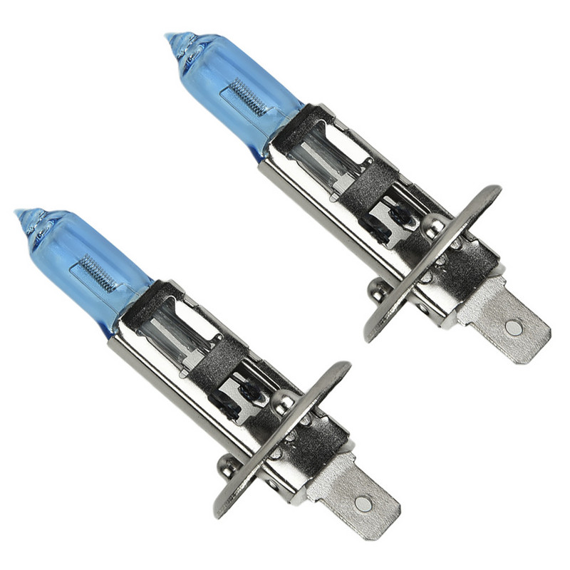 Piese Faruri cu halogen Super Bright White H1 Lampă de schimb 12V 1buc 6000K Accesorii Auto Becuri portabile