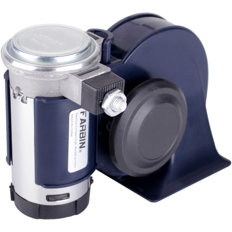 FARBIN sraigių oro garso signalų rinkinys su kompresoriumi 12V/24V 150db Super Loud dviejų tonų automobilio garso signalas, skirtas sunkvežimio motociklo automobilio priedui