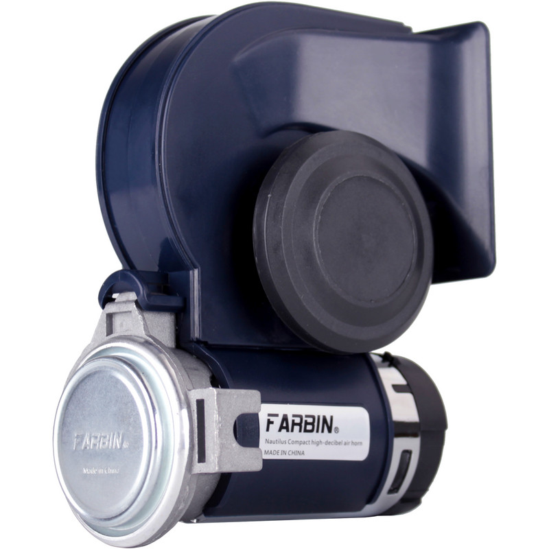 FARBIN sraigių oro garso signalų rinkinys su kompresoriumi 12V/24V 150db Super Loud dviejų tonų automobilio garso signalas, skirtas sunkvežimio motociklo automobilio priedui