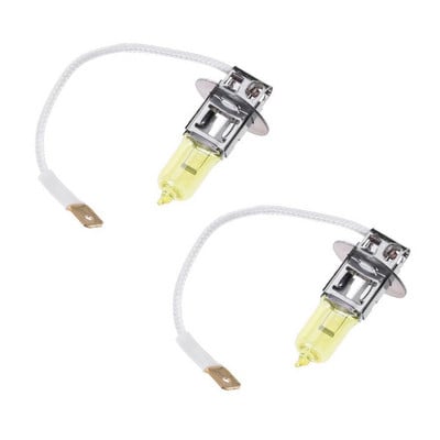 2BUC H3 Lampă cu halogen Galben 12V 55W 3000K Cuarț Xenon Bec Luminos Ceață Sticlă Accesorii Auto Auto
