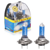 2vnt 12 V H7 55W didelės galios H7 halogeninė lemputė 6000k itin ryškiai balta automobilio priekinių žibintų lempa rūko žibintai automobilio šviesos šaltinis automobilio stilius