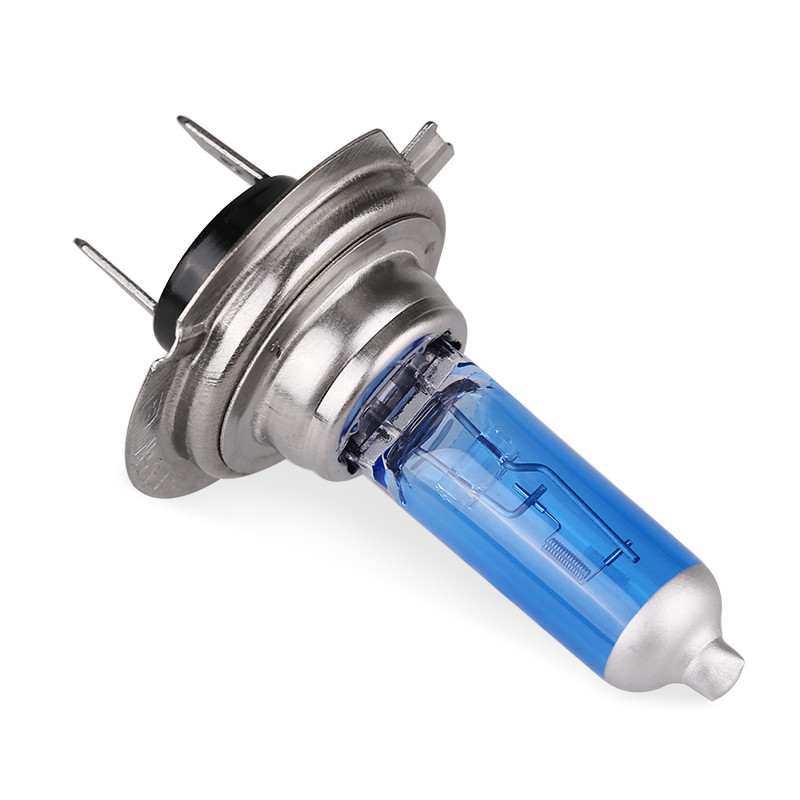 2vnt 12 V H7 55W didelės galios H7 halogeninė lemputė 6000k itin ryškiai balta automobilio priekinių žibintų lempa rūko žibintai automobilio šviesos šaltinis automobilio stilius