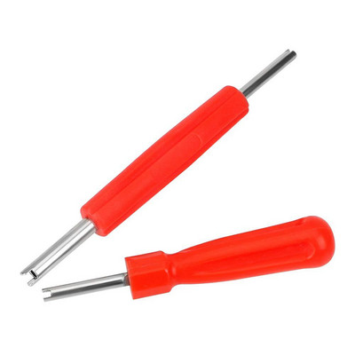 Tire Repair Tools Valve Core Removal Installer Wrench Dual Head For Car Tyre Air Conditioning Valve Core Driving