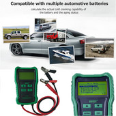 Tester baterie auto 12V 100-2000 CCA Tester de încărcare a bateriei auto Analizor sistem de pornire de încărcare pentru barcă auto, motocicletă, camion