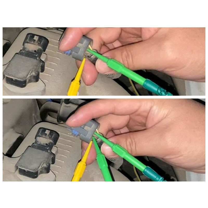 1 vnt Izoliacijos auskarų vėrimo adata Neardomas multimetro bandymo zondas bananų kištukui geros kokybės ir ypač patvarus