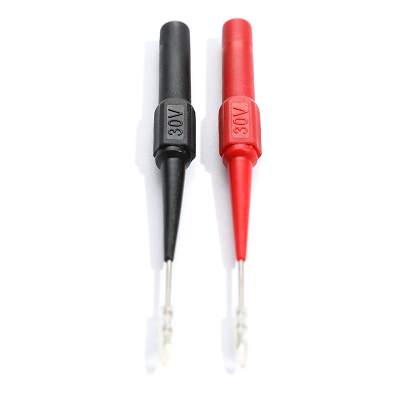 1 vnt Izoliacijos auskarų vėrimo adata Neardomas multimetro bandymo zondas bananų kištukui geros kokybės ir ypač patvarus