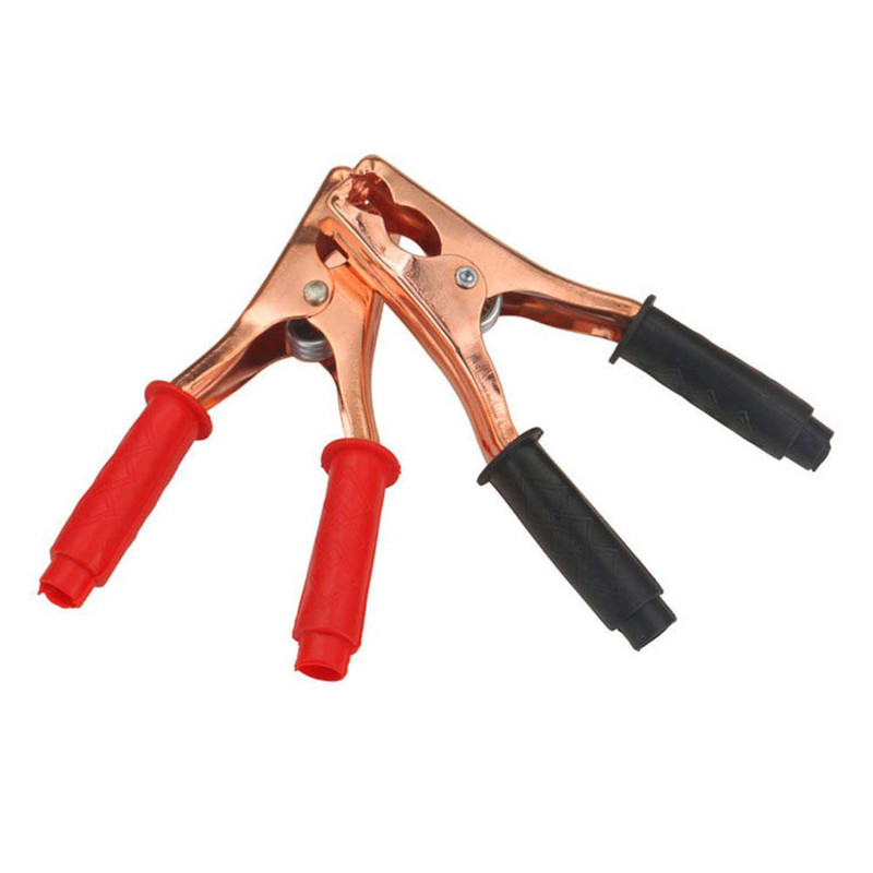 2 vnt. akumuliatoriaus trumpiklio kabelio spaustukai 200A izoliuoti aligatoriaus spaustukai akumuliatoriaus įkrovimo jungties rinkinys, skirtas automobilinei transporto priemonei