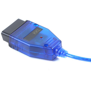 Για VAG KKL 409 διαγνωστικό εργαλείο αυτοκινήτου με τσιπ CH340 για διασύνδεση USB καλωδίου VAG 409 KKL Scanner VAG409 OBD2 Δωρεάν αποστολή