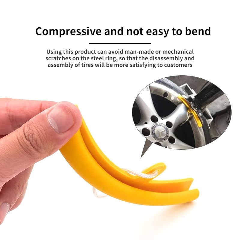 Automobilio rato ratlankio apsaugos tvirtinimo įrankis Motociklo rato kraštas Lengvas montavimas Apsauga Padanga Stebulė Padangų keitiklio priedai