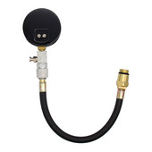 Tester de compresie a motorului auto profesional, reutilizabil, pentru reparații, furtun de cauciuc universal de 11 inchi, indicator de testare auto