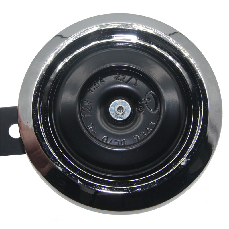 Κόρνα μοτοσικλέτας σειράς LVEE CB125 12v Αδιάβροχη ηλεκτρική κόρνα Universal 12V 105db Μοτοσικλέτα σκούτερ Μοτοσικλέτας Δυνατός ήχος ασημί