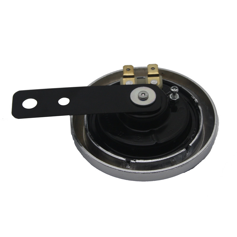 Κόρνα μοτοσικλέτας σειράς LVEE CB125 12v Αδιάβροχη ηλεκτρική κόρνα Universal 12V 105db Μοτοσικλέτα σκούτερ Μοτοσικλέτας Δυνατός ήχος ασημί