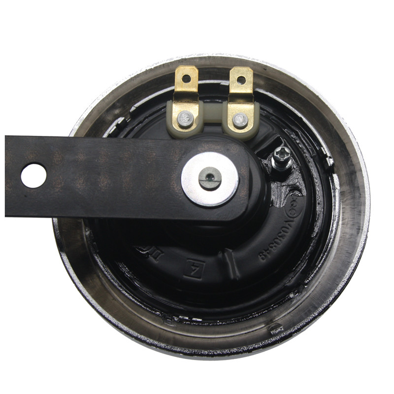 Κόρνα μοτοσικλέτας σειράς LVEE CB125 12v Αδιάβροχη ηλεκτρική κόρνα Universal 12V 105db Μοτοσικλέτα σκούτερ Μοτοσικλέτας Δυνατός ήχος ασημί