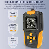 Tester baterie auto 12V 24V Tester baterie CCA Analizor de rezistență internă Instrument de măsurare a bateriei Motocicletă N3K8